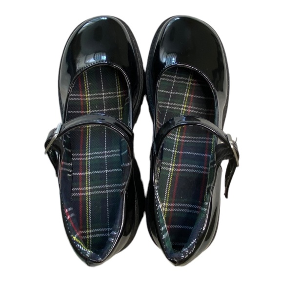 🐰CHUNKY MARY JANE LOAFER WITH STRAP | Black Patent | Size 8.5🐰 - Picture 2 of 5